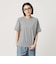 コットン天竺 ラウンドヘム Tシャツ