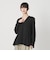 【Wardrobe DAILY MINIMAL】ペプラム Vネックプルオーバーカットソー