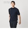 ショートスリーブ モックネック ニットTシャツ UA COZY ウォッシャブル 抗菌防臭