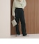 タックワイドストレートパンツ ウォッシャブル