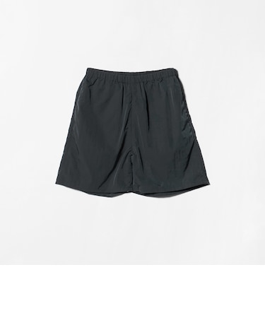 <H>ナイロンワッシャー ソリッド ショートパンツ