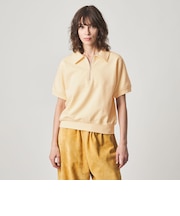 ＜Steven Alan＞コットン スウェット ハーフジップ プルオーバー