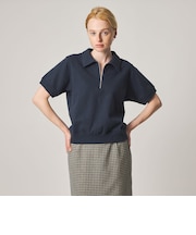 ＜Steven Alan＞コットン スウェット ハーフジップ プルオーバー