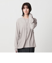 コットン ルーズ ロングスリーブ Tシャツ