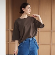 ドルマンスリーブ ポケット Tシャツ 接触冷感