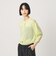 【Wardrobe DAILY MINIMAL】ハーフスリーブ シアーカーディガン ウォッシャブル