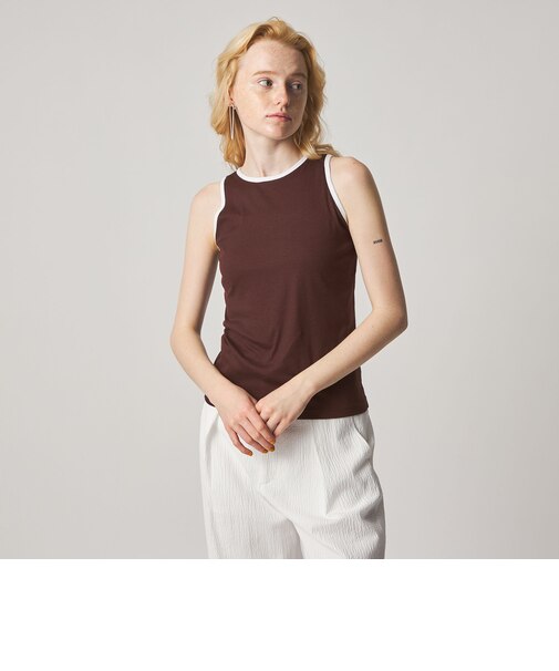 ＜Steven Alan＞リンガー アメリカンスリーブ タンクトップ