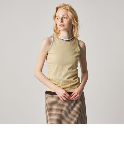 <Steven Alan>リンガー アメリカンスリーブ タンクトップ