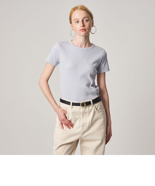 <Steven Alan>ラメ テレコ プルオーバー