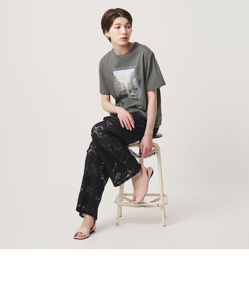【Wardrobe DAILY MINIMAL】フォトプリントTシャツ
