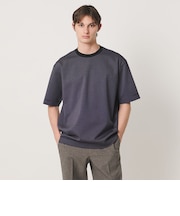 ポンチボーダー Tシャツ デオドラント 抗菌防臭 接触冷感