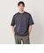 ポンチボーダー Tシャツ デオドラント 抗菌防臭 接触冷感