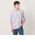 ポンチボーダー Tシャツ デオドラント 抗菌防臭 接触冷感