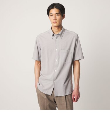 シアサッカー ショートスリーブ ボタンダウン シャツ COMFORT EASY―MODEL 抗菌防臭