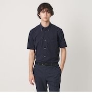 シアサッカー ショートスリーブ ボタンダウン シャツ COMFORT EASY―MODEL 抗菌防臭