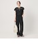 【Wardrobe DAILY MINIMAL】レース 2WAYブラウス ウォッシャブル
