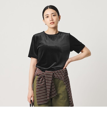 ベロア コンパクト ショートスリーブTシャツ