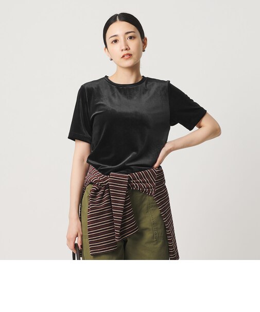ベロア コンパクト ショートスリーブTシャツ