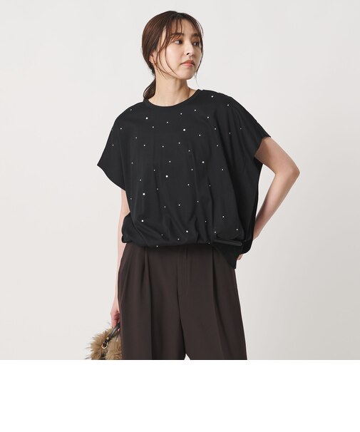ビジュー Tシャツ ‐接触冷感‐