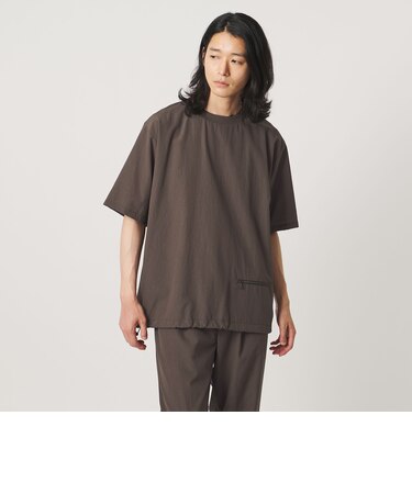 DotAir ドットエア ヘムコード クルーネック Tシャツ 吸水速乾 タテストレッチ