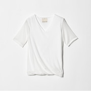 ＜conte＞スソバルーン VネックTシャツ
