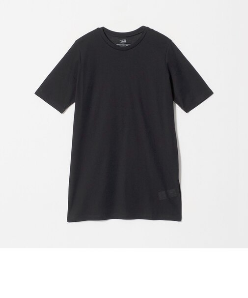 <upper hights × conte>チュニック クルーネックTシャツ