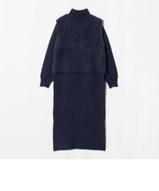 フェザーベスト＋ハイネックワンピース ‐セットアイテム‐＜A DAY IN THE LIFE＞