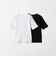 【別注】＜Hanes＞2PACK リブ Tシャツ