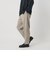メランジ ダブルクロス 1プリーツ アジャスト パンツ NO.7
