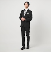 MODERATION SUIT 2B HC/BW- モデレーション スーツ ジャケット & パンツ 上下セット 裾仕上げ済 -ストレッチ-