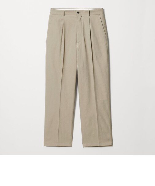 <Steven Alan> TCL オックスフォード アウト ワンプリーツ スラックス