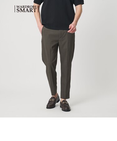 【WARDROBE SMART】 Reflax スキニー クロップドパンツ