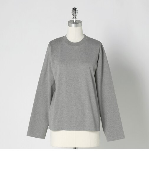 ＜LOEFF＞スビンコットン ロングスリーブ カットソー