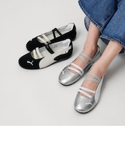 ＜PUMA＞ウィメンズ スピードキャット バレエ/シルバーカラー