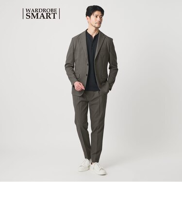 【WARDROBE SMART】ライト オックスフォード セットアップ/ジャケット＆イージーパンツ