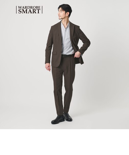 【WARDROBE SMART】ライト オックスフォード セットアップ/ジャケット＆イージーパンツ