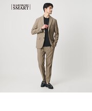 【WARDROBE SMART】ライト オックスフォード セットアップ/ジャケット&イージーパンツ
