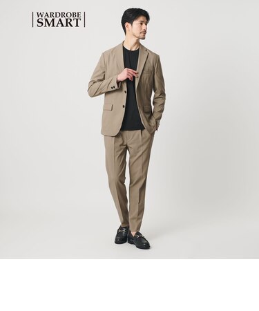 【WARDROBE SMART】ライト オックスフォード セットアップ/ジャケット&イージーパンツ