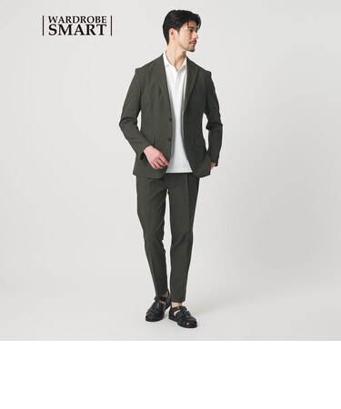 【WARDROBE SMART】ライト オックスフォード セットアップ/ジャケット&イージーパンツ