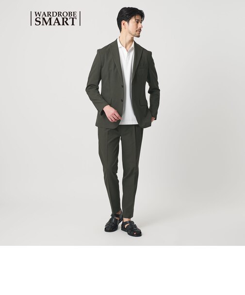 【WARDROBE SMART】ライト オックスフォード セットアップ/ジャケット&イージーパンツ