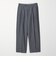 ＜Steven Alan＞ デニムシャンブレー イン ツープリーツ ドレス トラウザーズ