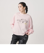 <Americana>プリント ロングスリーブTシャツ