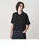 KNITEE リネンブレンド ミラノ スキッパー ニット Tシャツ ウォッシャブル