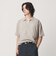 KNITEE リネンブレンド ミラノ スキッパー ニット Tシャツ ウォッシャブル
