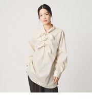 リボンタイ シャツ プルオーバー