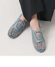 【別注】<MOHI...>WEAVE LACEUP シューズ