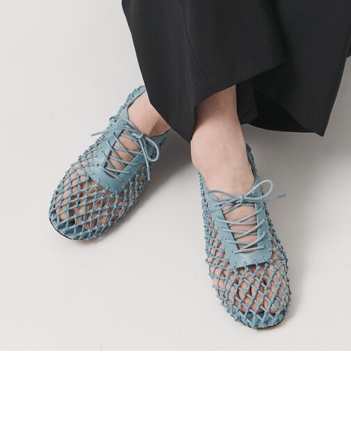 【別注】<MOHI...>WEAVE LACEUP シューズ