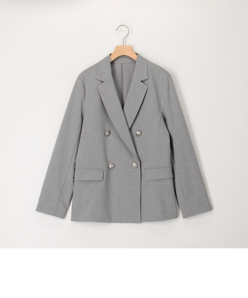 光沢エアリーテーラードジャケット　NOLLEY'S 　ノーリーズ 光沢エアリーテーラードジャケット NOLLEY'S ノーリーズ