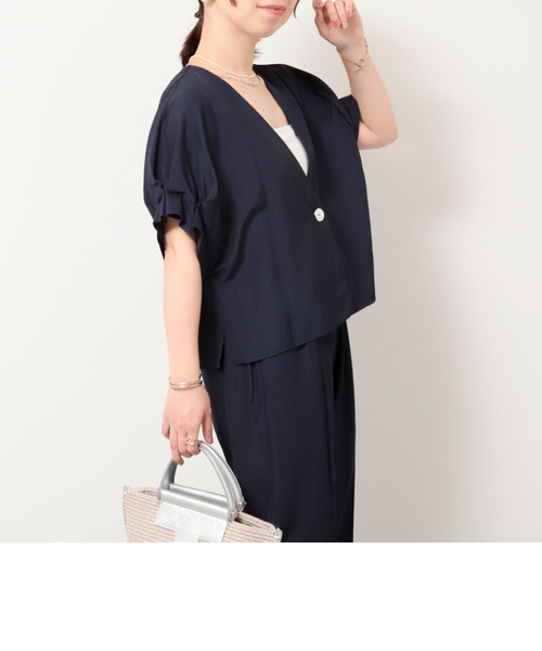 plage 24SS nallow collar ジャケット セットアップ対応》トログログランタック袖ジャケット