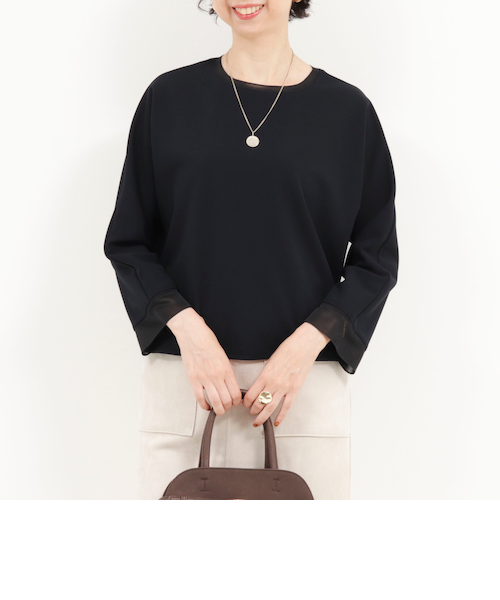 Devotion TWINS SERENE Vネックブラウス トゥモローランド Devotion TWINS SERENE Vネックブラウス｜トゥモロ－ランドの